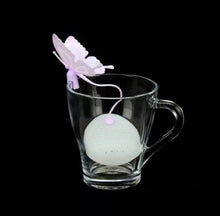 Load image into Gallery viewer, Purple Butterfly Tea Bag Infuser
